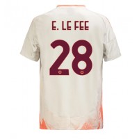 Echipament fotbal AS Roma Enzo Le Fee #28 Tricou Deplasare 2024-25 maneca scurta